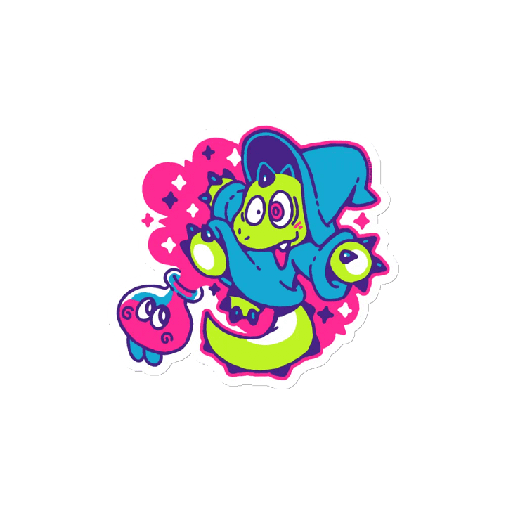 Wizard Lizard Magnet product image (2)