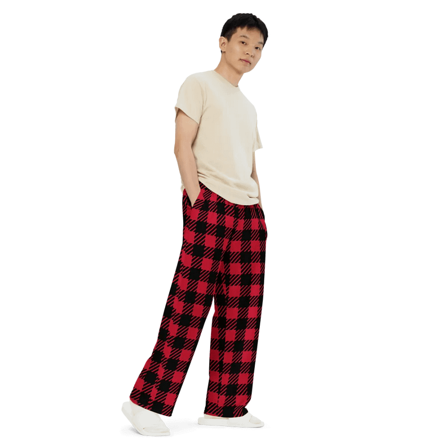 Blank & Red Wide-Leg Pants product image (8)