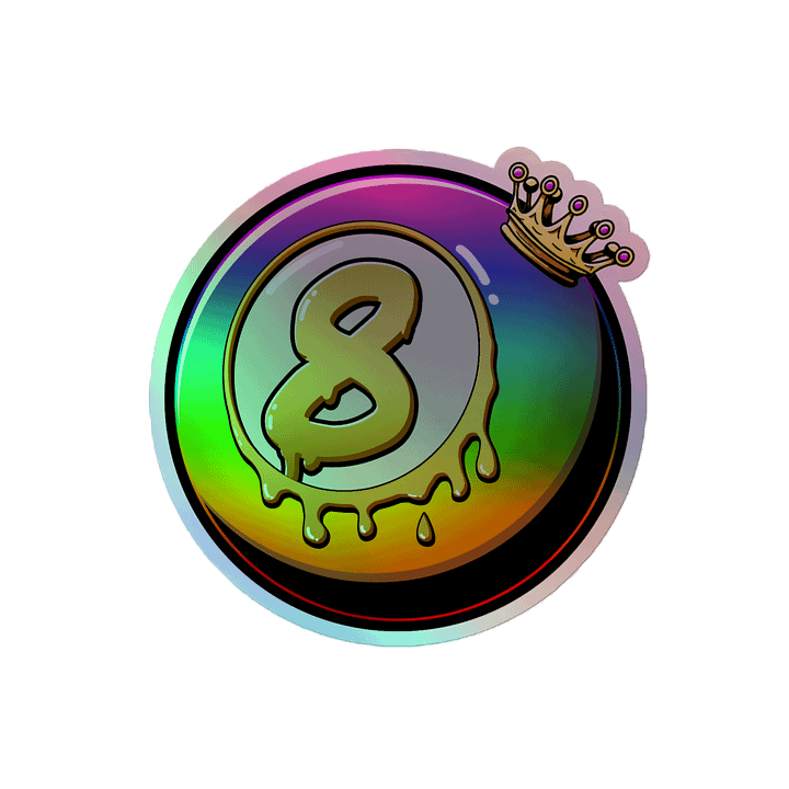 8ball Holographic Sticker product image (2)