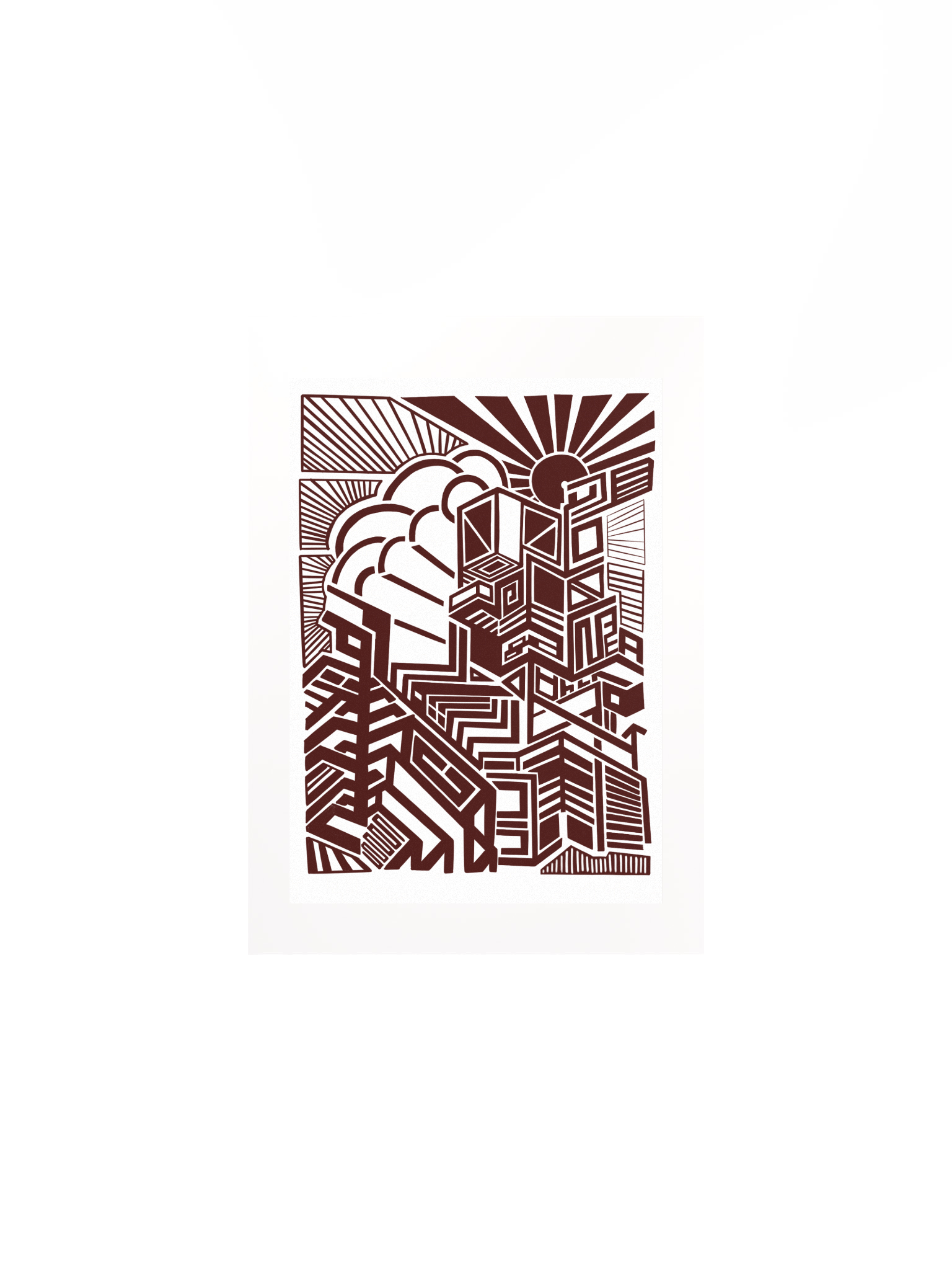 Symmetrical Solace Matte Poster product image (1)