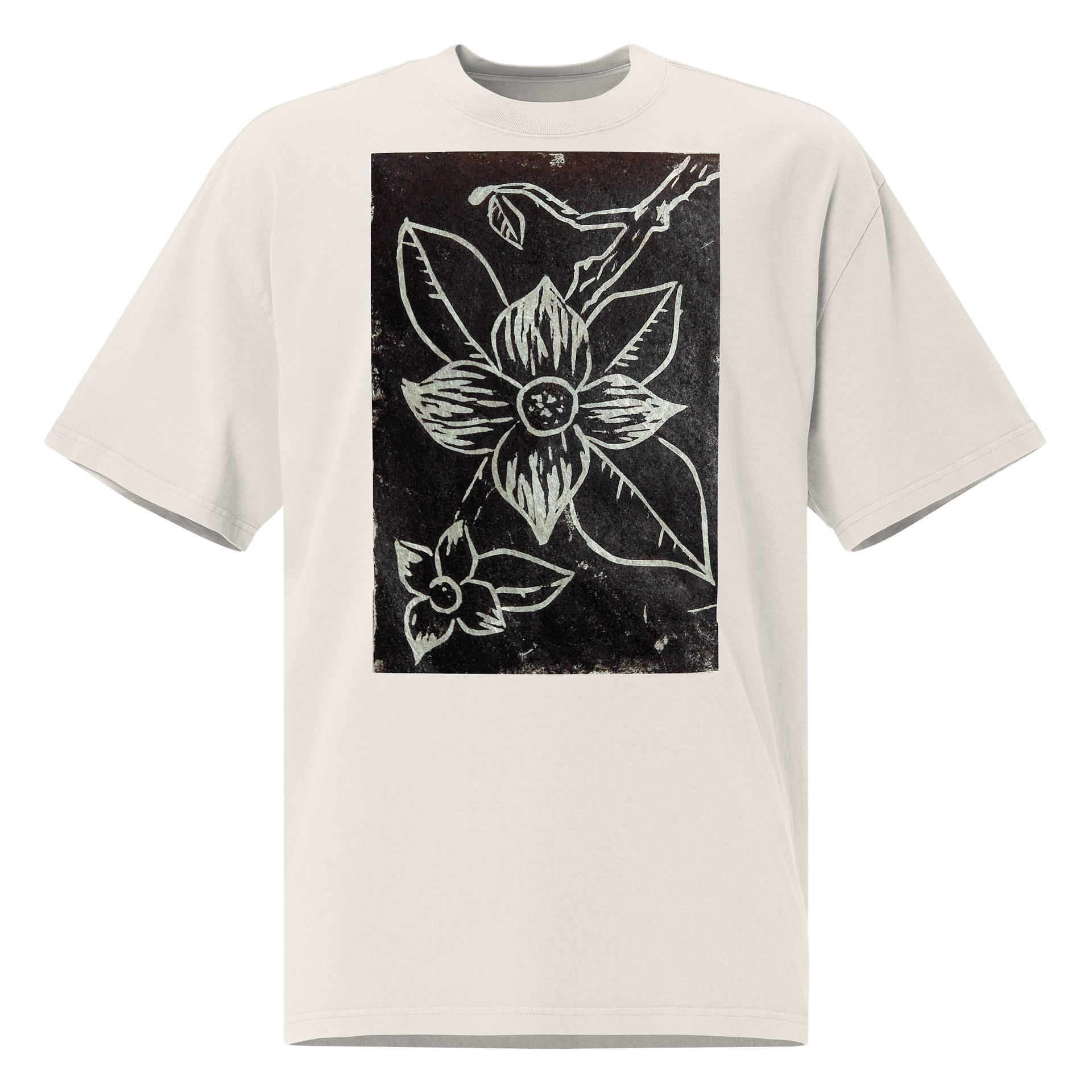 Dogwood Japanese block print Tee product image (1)