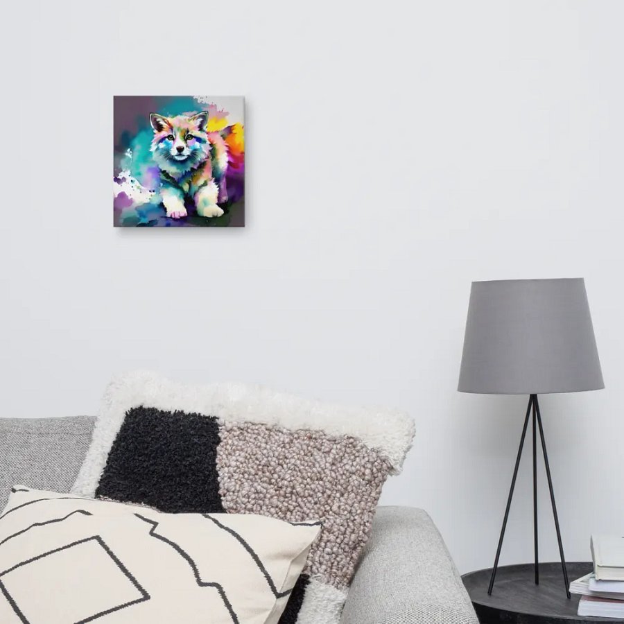 Cute Dog Digital Painting - v4 product image (10)