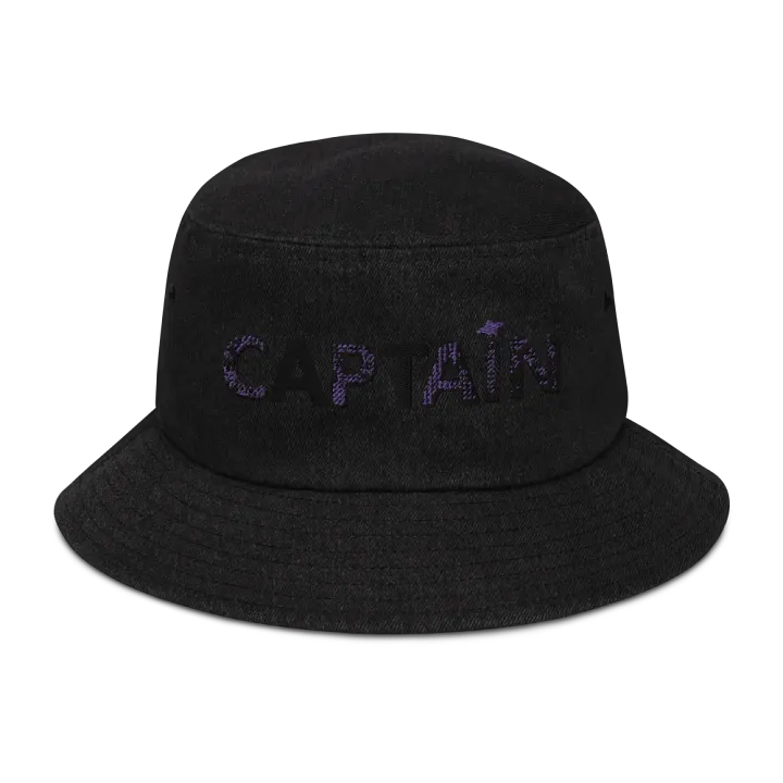 Captain's Denim Voyage Bucket Hat product image (1)