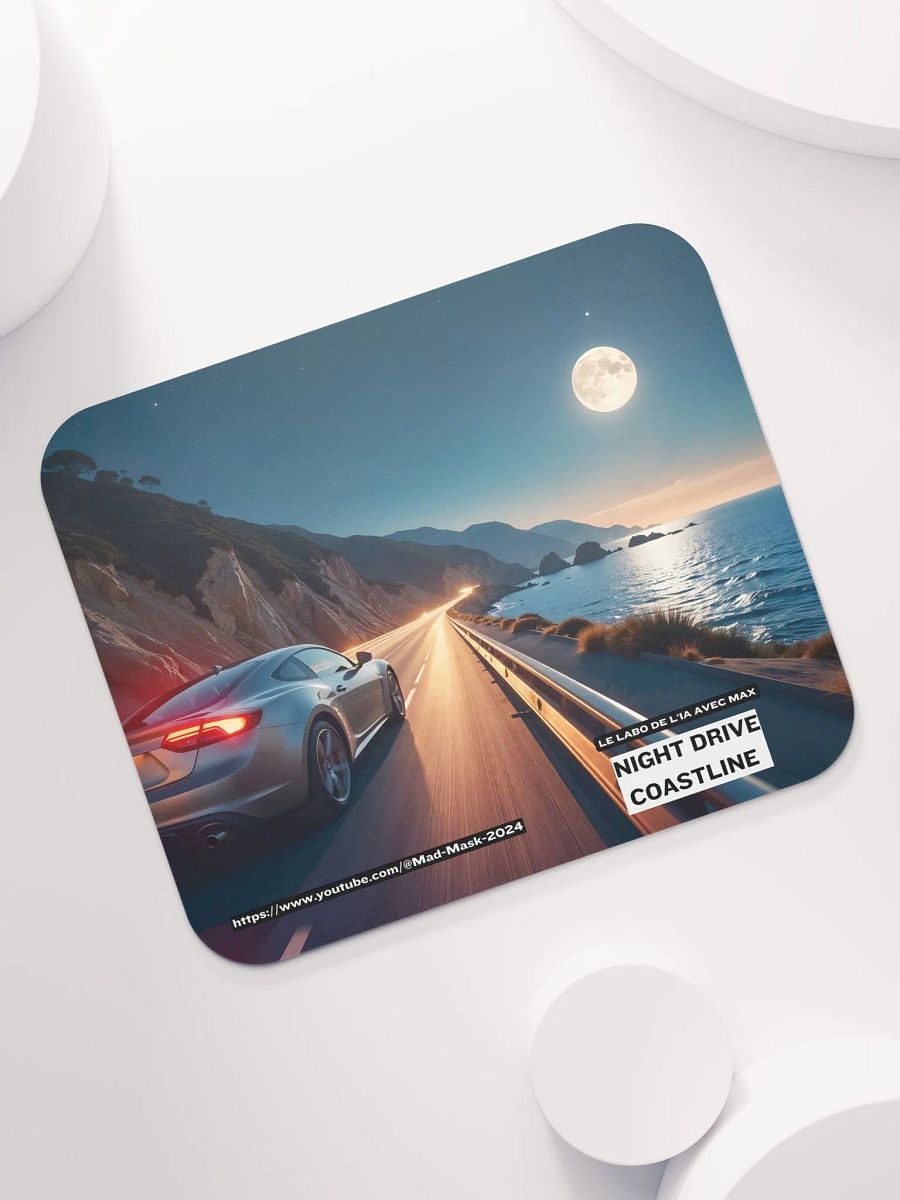 Classic Mouse Pad : Night Drive Coastline product image (7)