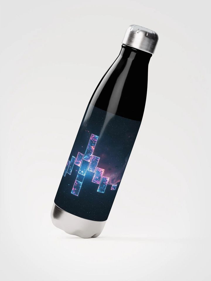 Galactic Soundwave Stainless Steel Water Bottle product image (2)
