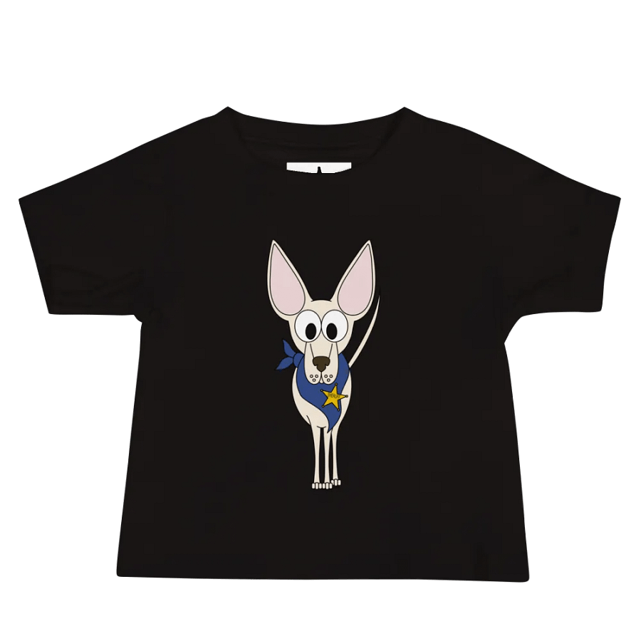 Sheriff Tripod Pup Baby Tee product image (2)
