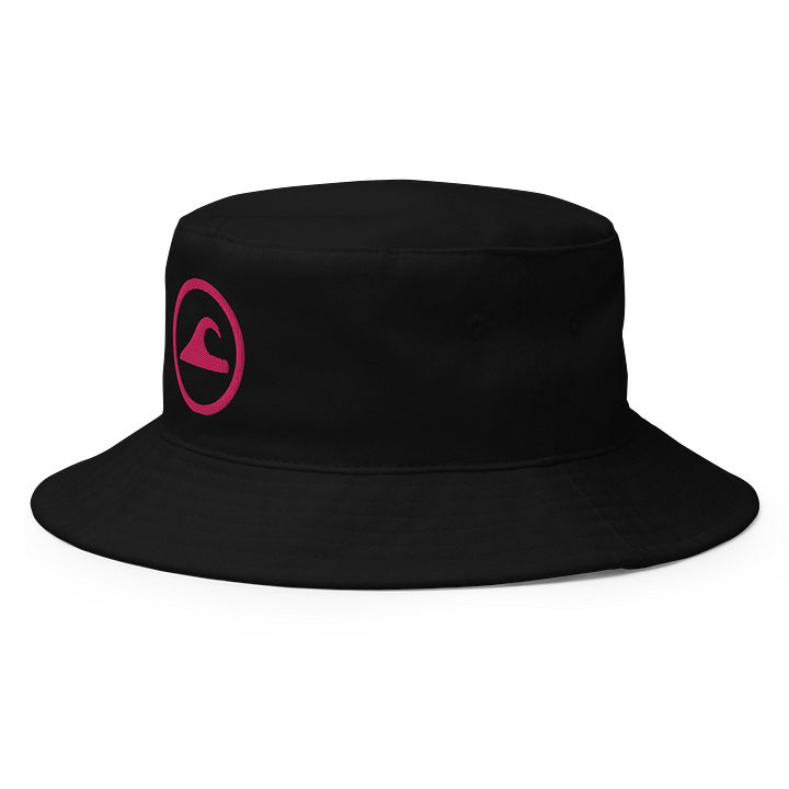Embroidered Wave Rider Bucket Hat (Flamingo) product image (2)