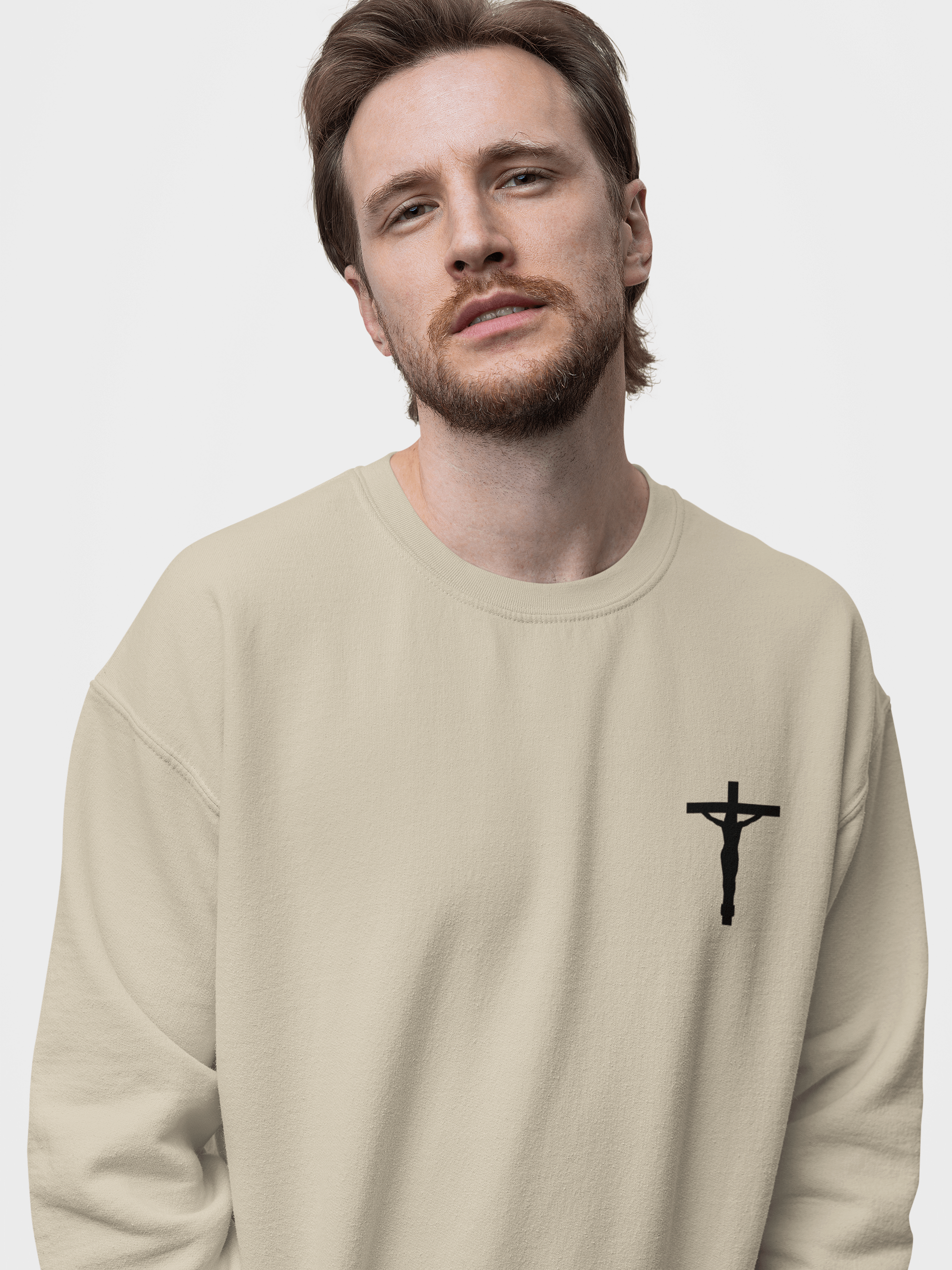 He is Risen Christian Bible Verse Faith Unisex Sweatshirt product image (3)