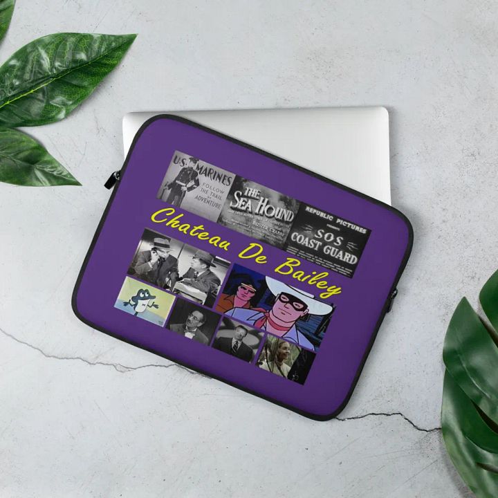 Retro Entertainment Laptop Sleeve product image (2)