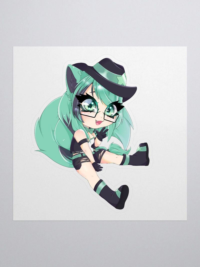 Mintzey Moon Full Chibi (Cowgirl) Sticker