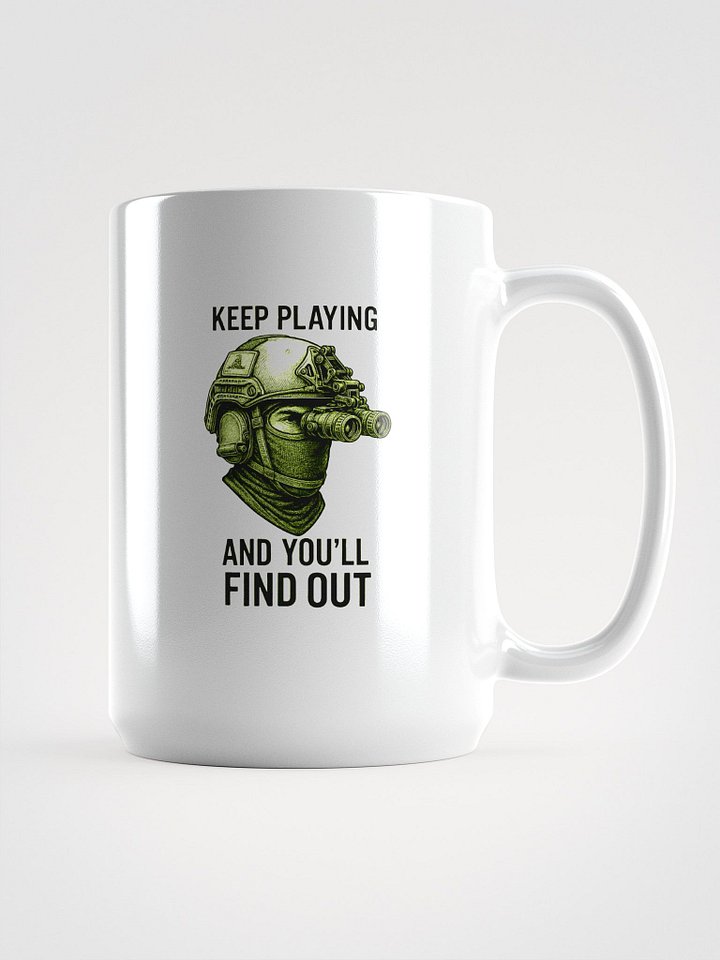 Keep playing mug product image (1)