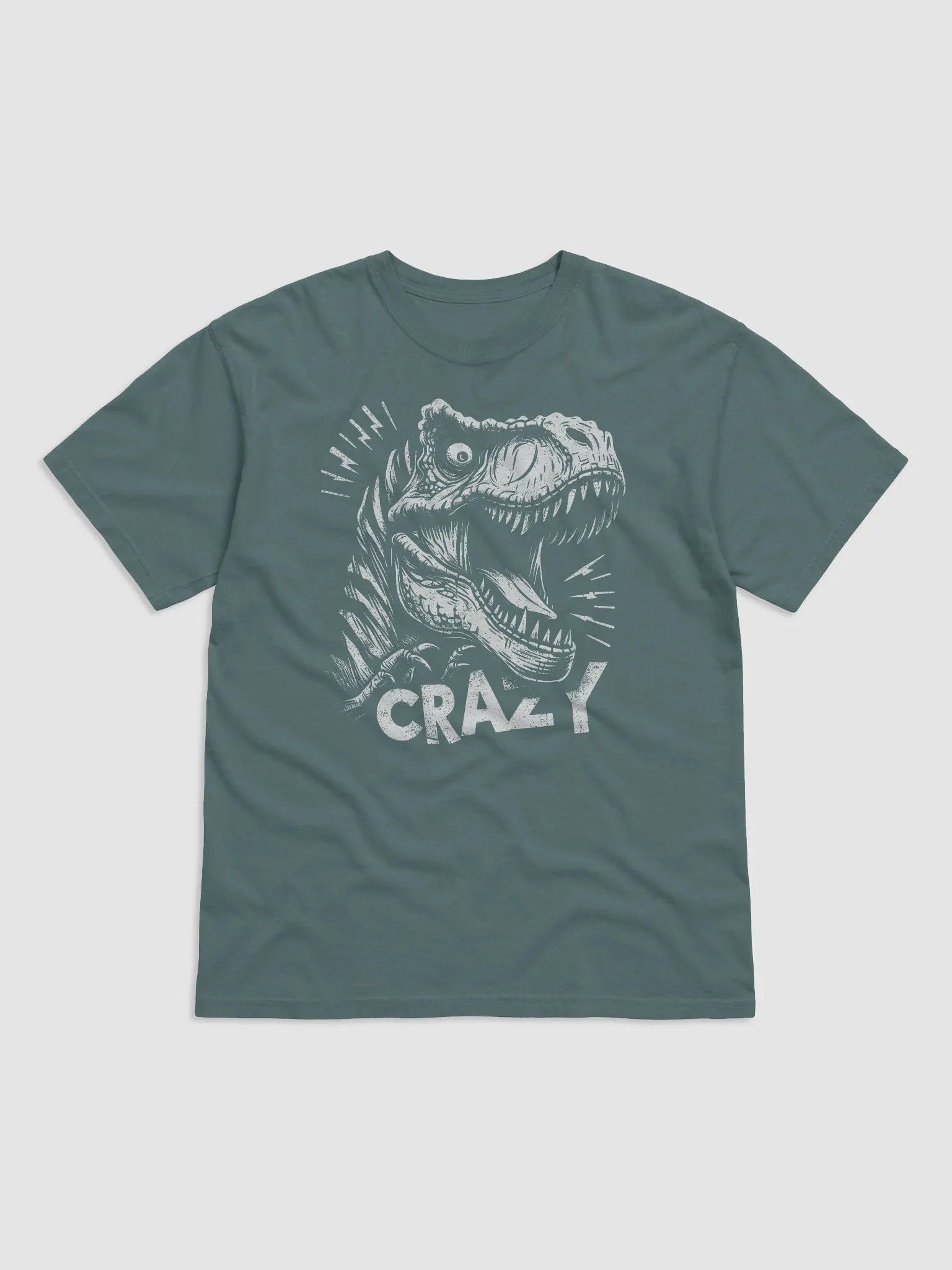 T-rex Crazy Unisex Tee product image (7)