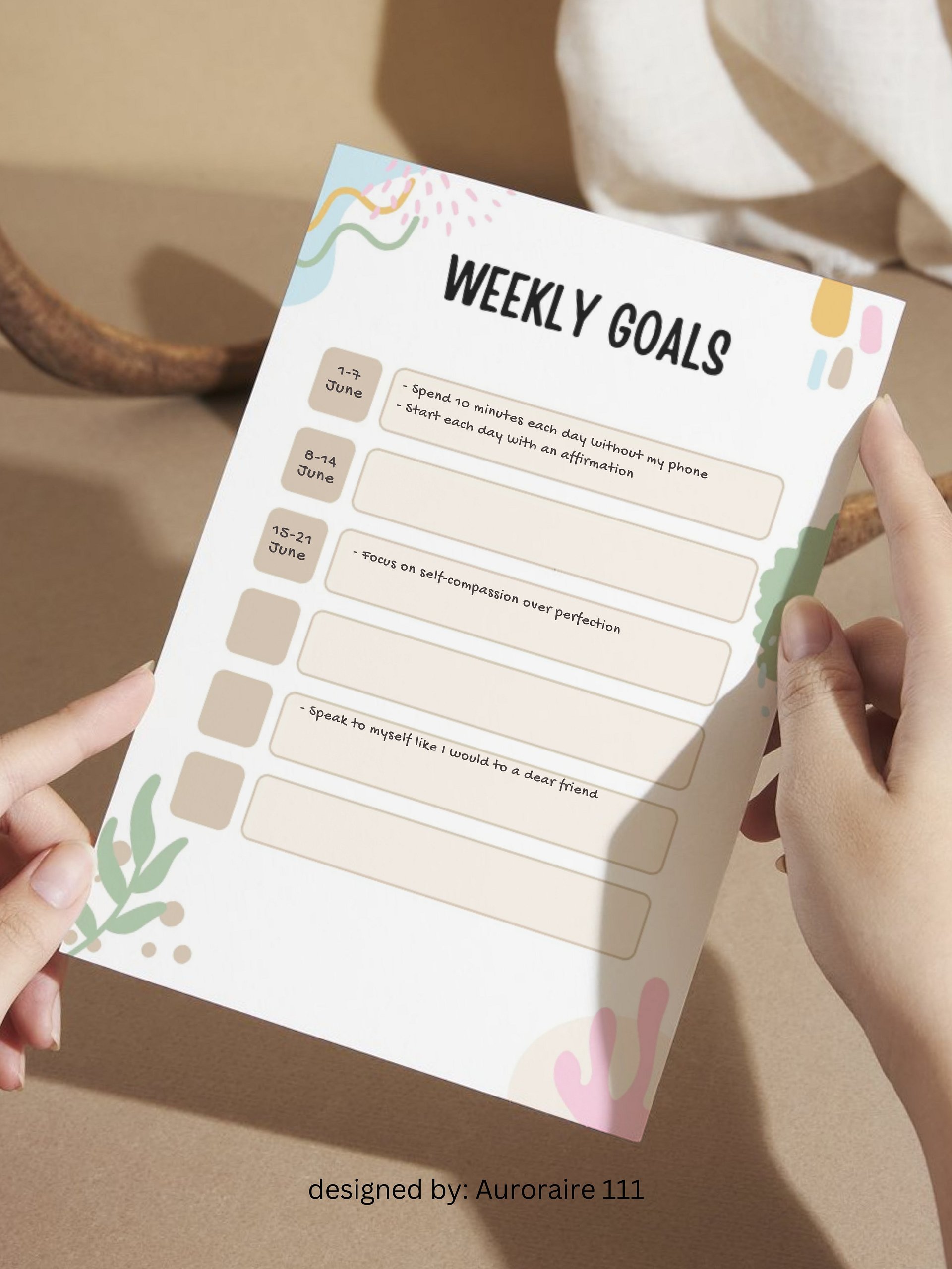Self-Love Journal | Printable + Digital | 31 Days | Daily Affirmations + Tracker + Planner product image (5)