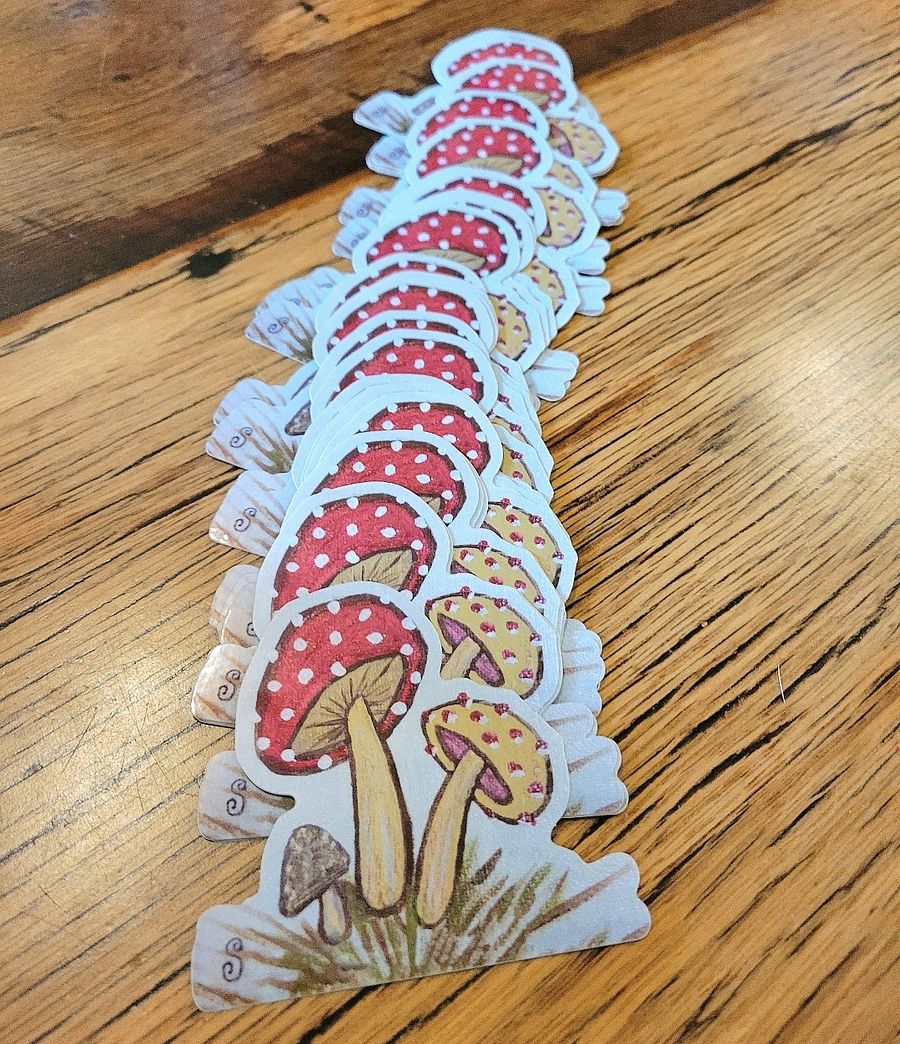 Magic Mushroom Die-Cut Stickers product image (3)