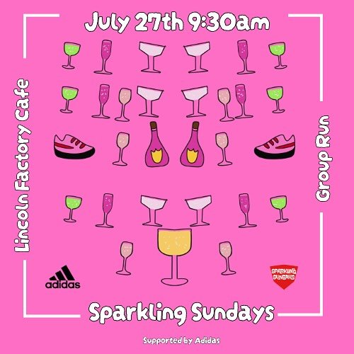 Join us Sunday July 27th for our Sparkling Sundays Group Run! 📣RSVP 

We will be collaborating with Adidas for a Shoe Demo. @...