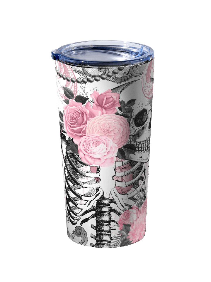 Gothic Rose Skeleton 20oz Tumbler product image (2)