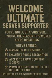 Ultimate Server supporter 