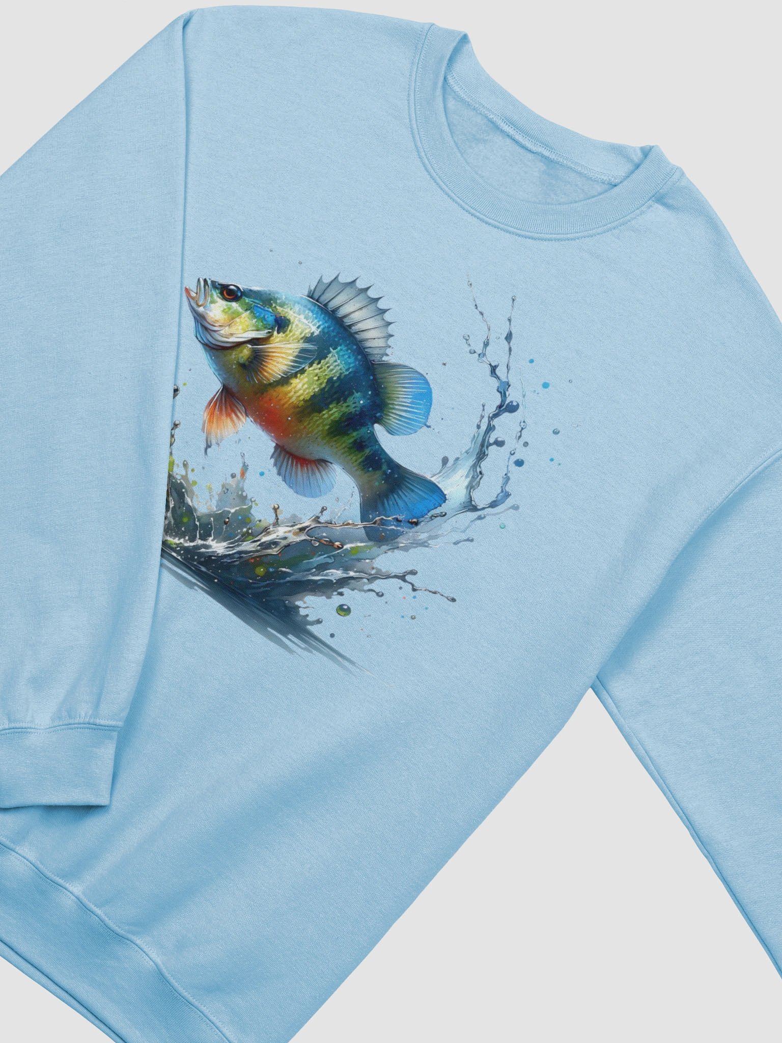 Leaping Fish Crewneck Sweatshirt product image (2)