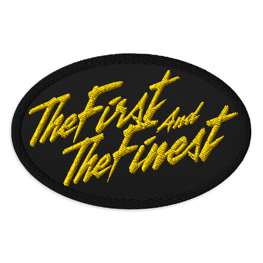 "THE FIRST" Yellow Patch product image (1)