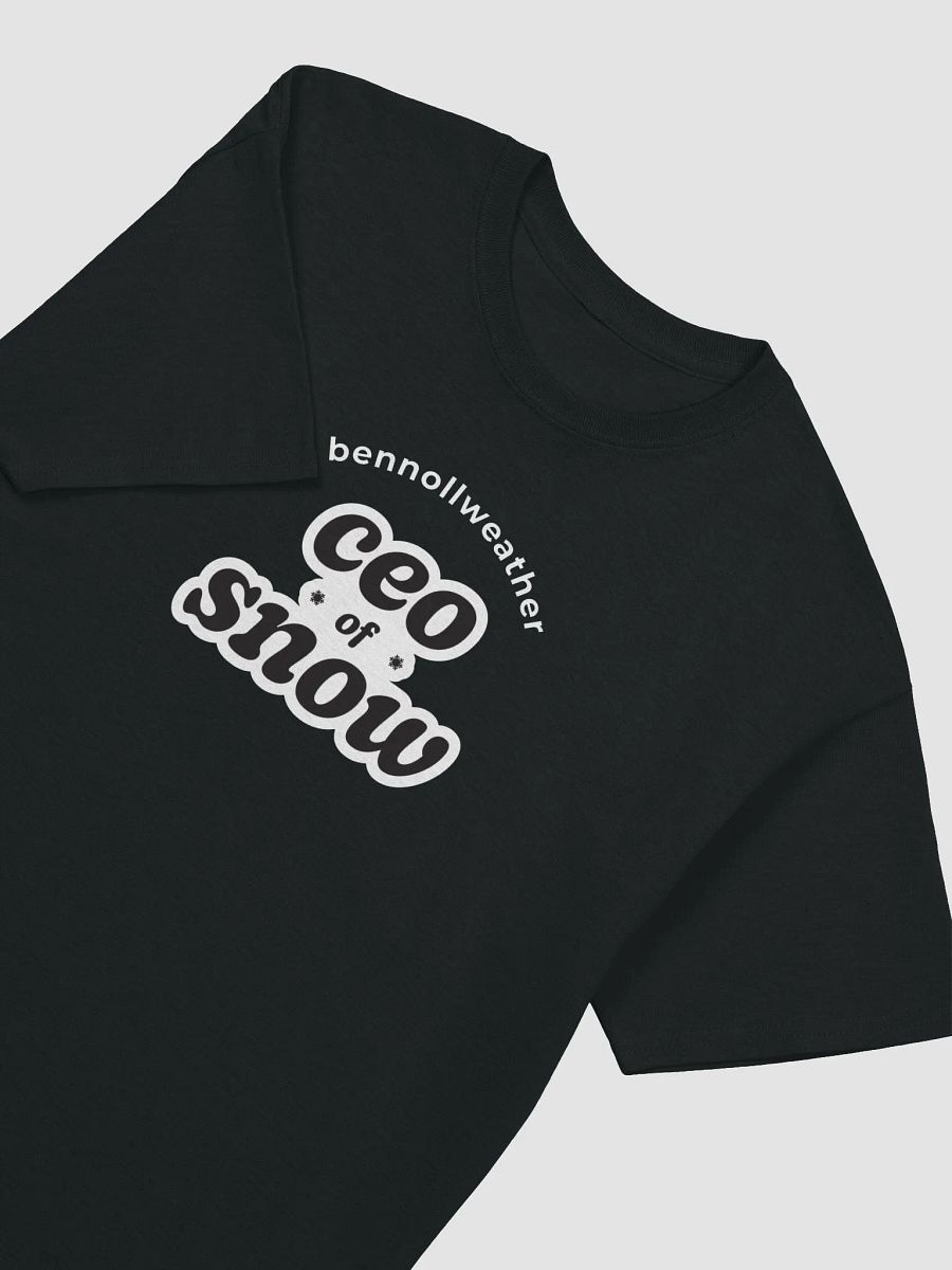 CEO of snow t-shirt (white logo) product image (15)