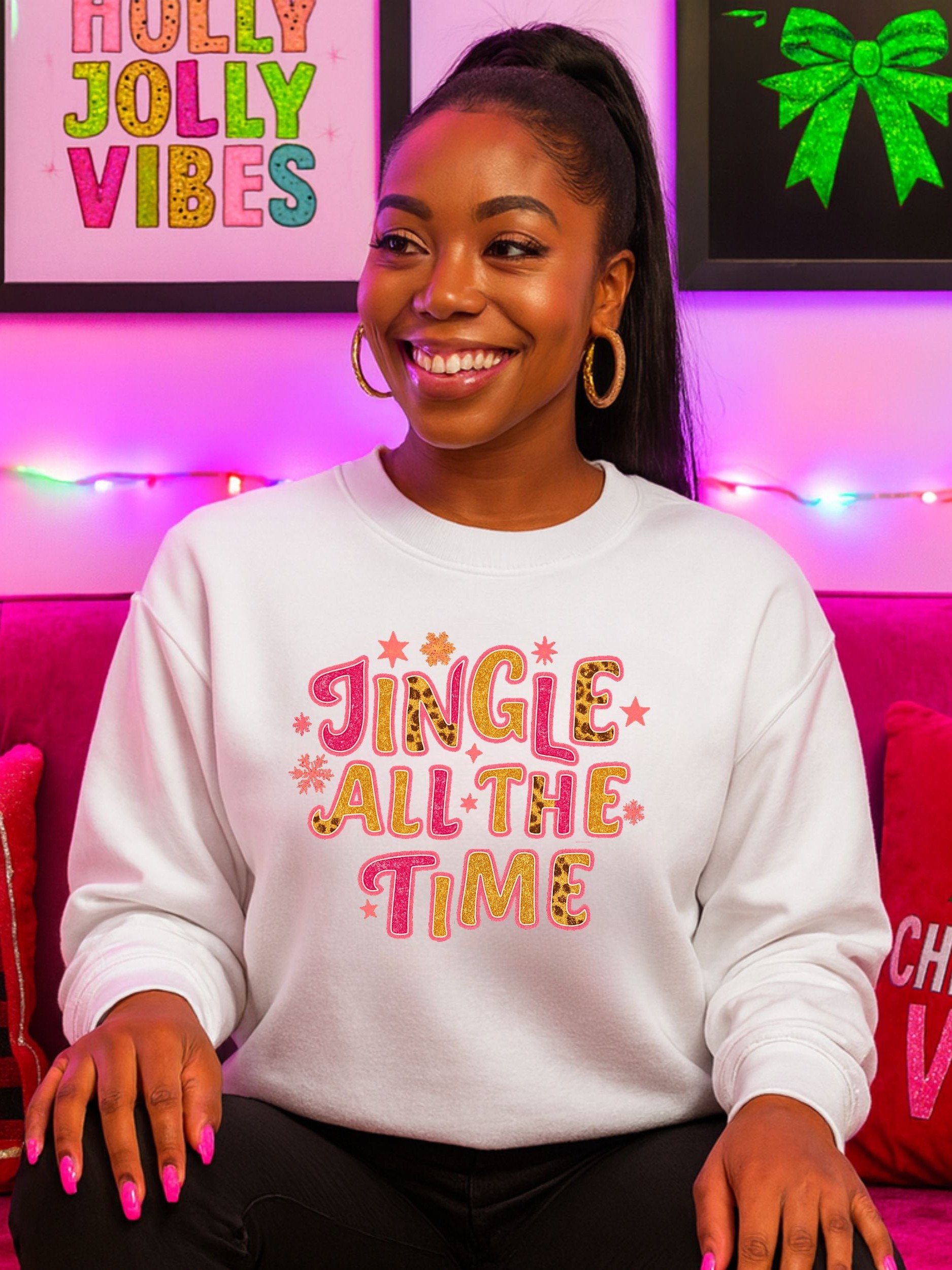 JINGLE ALL THE TIME Sweater product image (3)