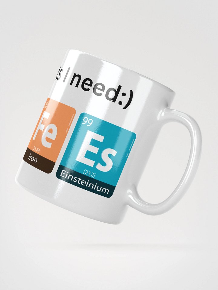 Elemental Coffee" Mug – Periodic Table Inspired Funny Science Gift product image (5)