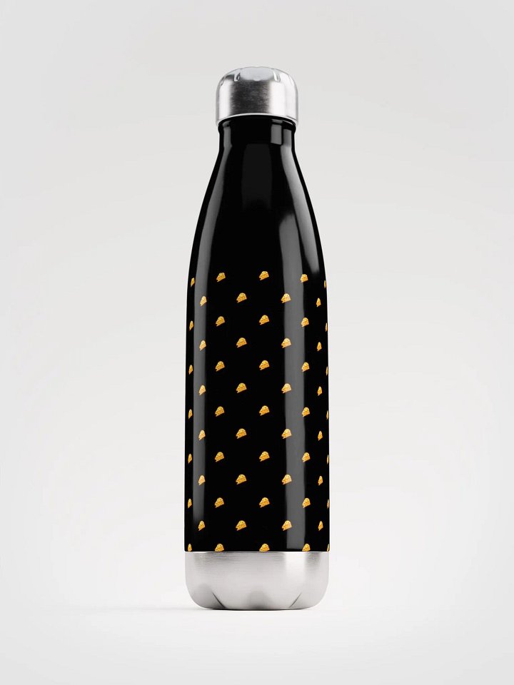 Cheese Wedge Water Bottle - Black product image (1)