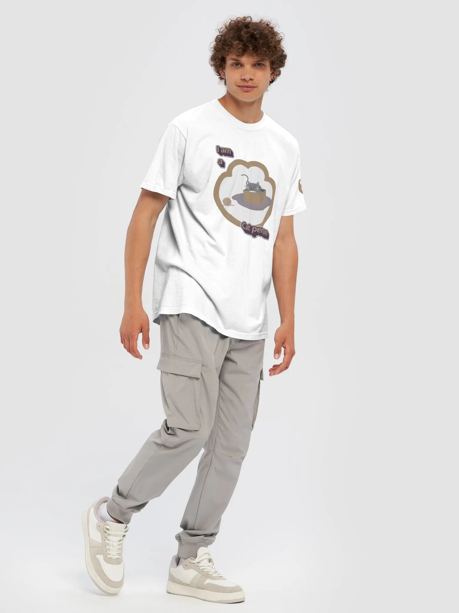 Cat Person Paw T-Shirt product image (7)