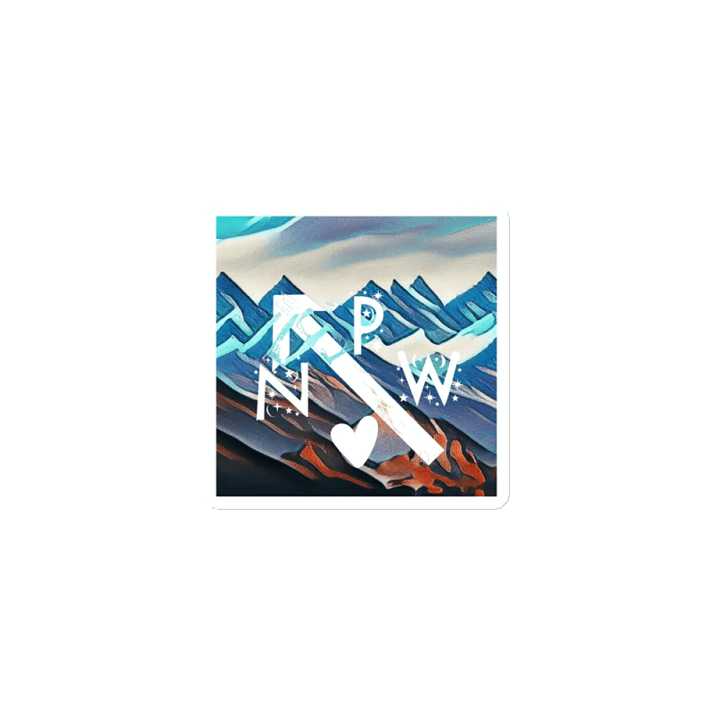 Pacific Northwest Mountain Magnet
