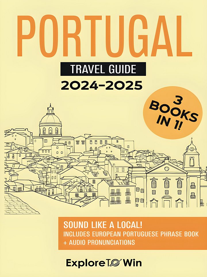 Portugal Travel Guide: 3 Books in 1: Explore the Country & Speak Portuguese Like a Local! (2024 - 2025) product image (1)