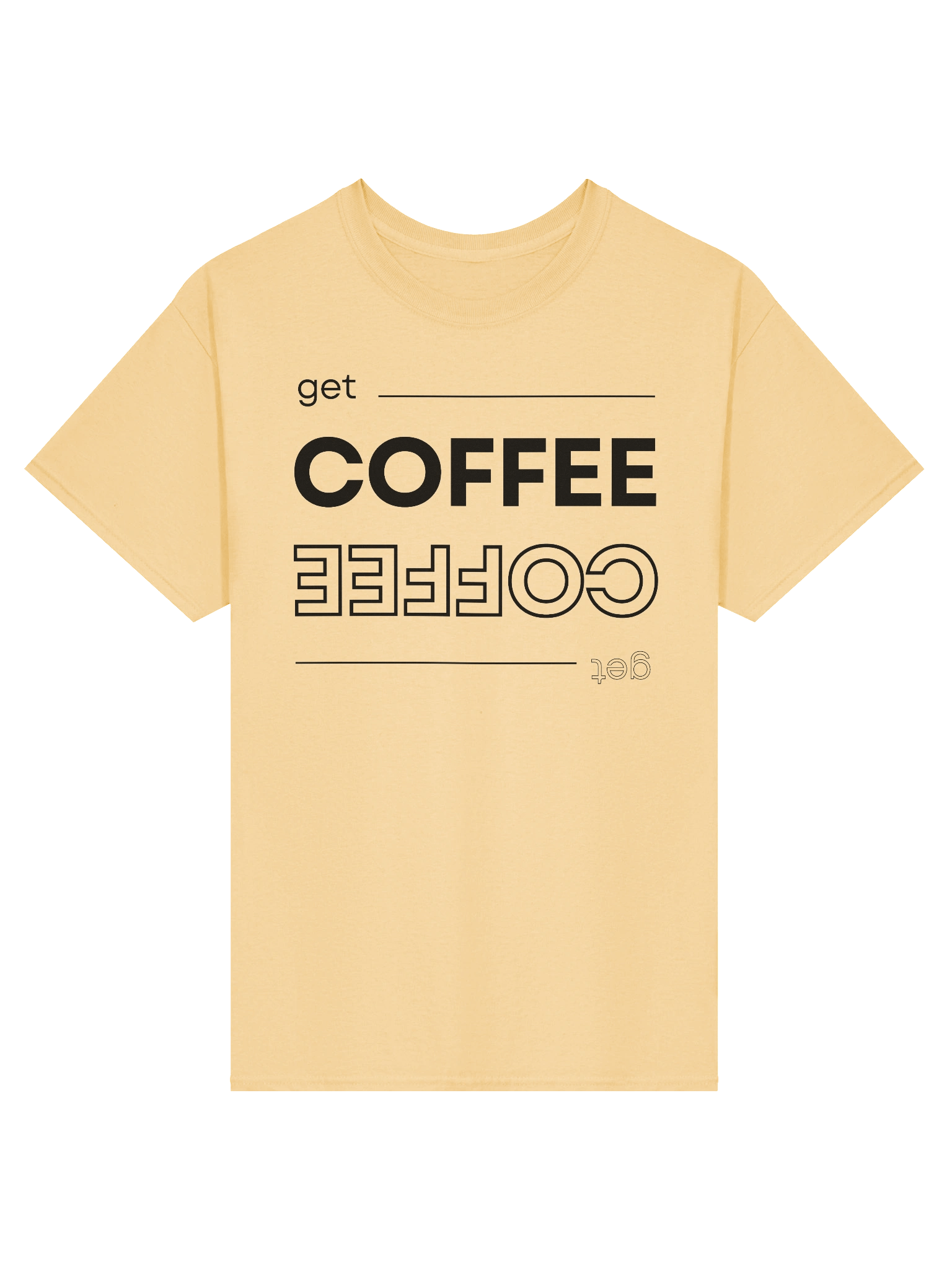 Reflective Coffee Vibes T-shirt product image (1)