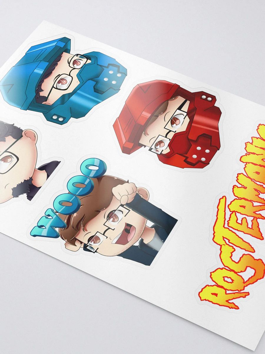 HPT Emote Sticker Sheet product image (3)