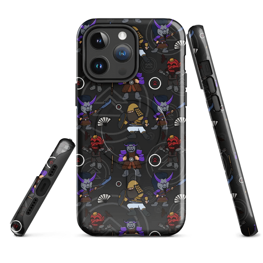 Ghost of Tsushima MagSafe ONI Phone case (black) product image (1)