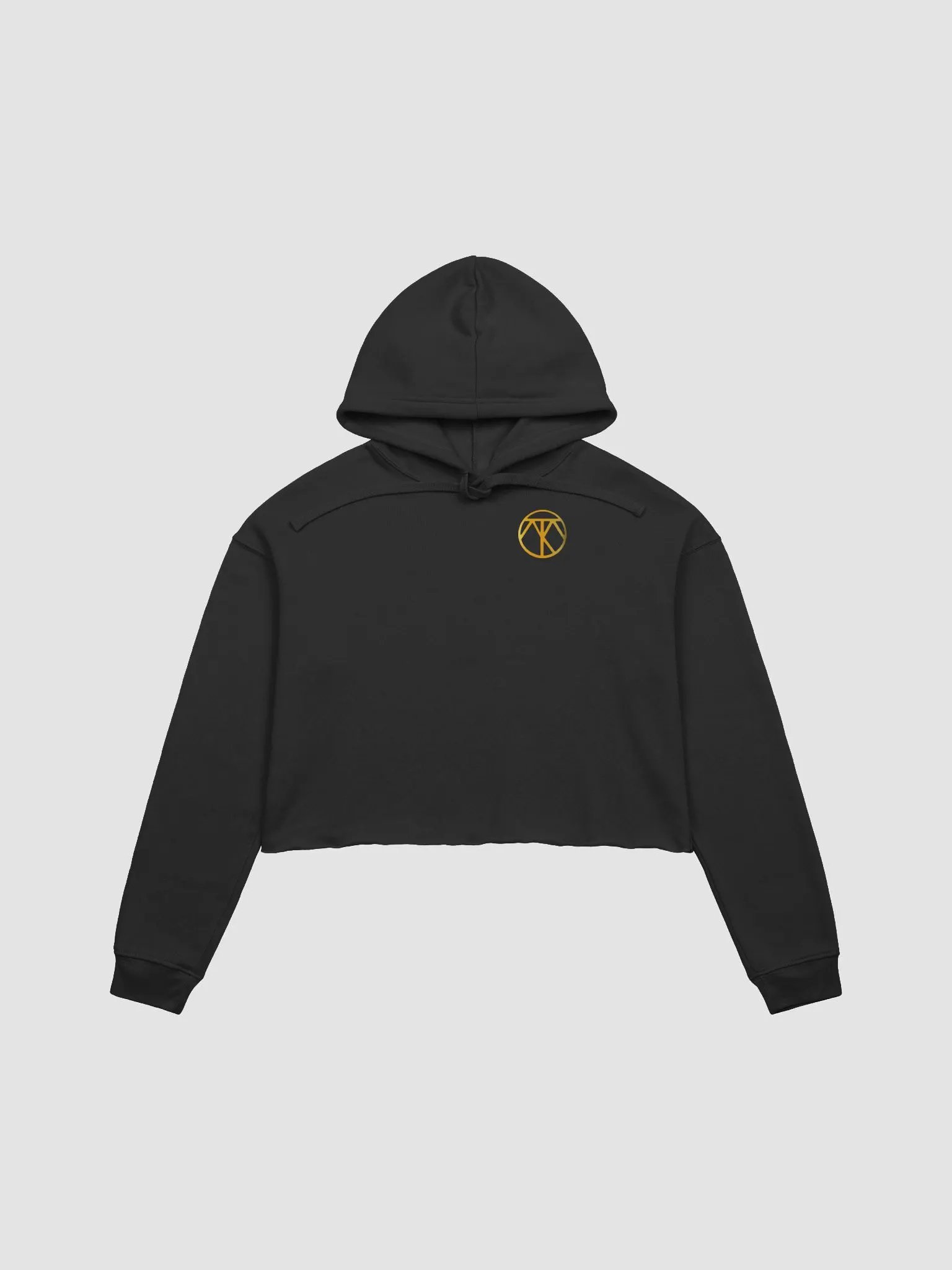 Die Cut Crop Top Hoodie product image (1)