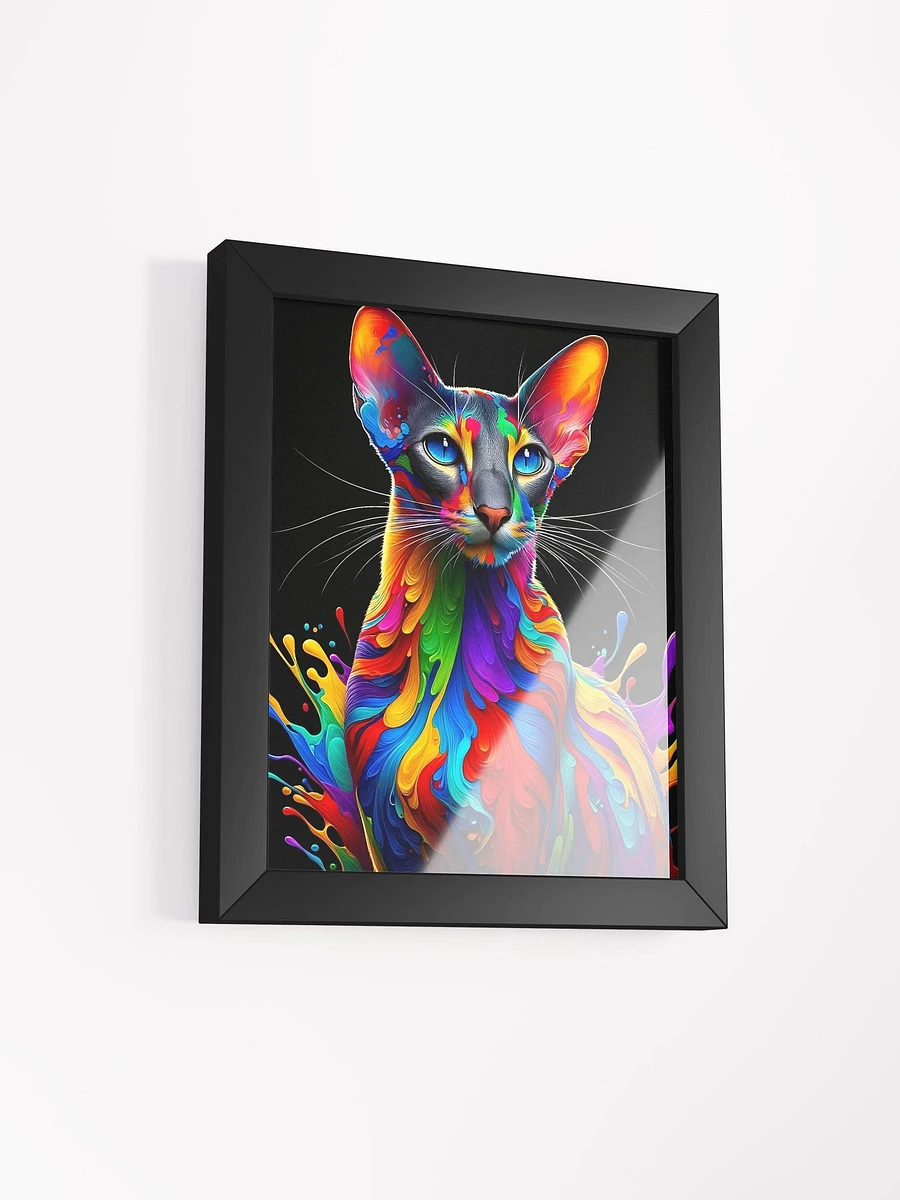 Framed High-Quality Matte Poster (in): Oriental Shorthair 2 product image (26)