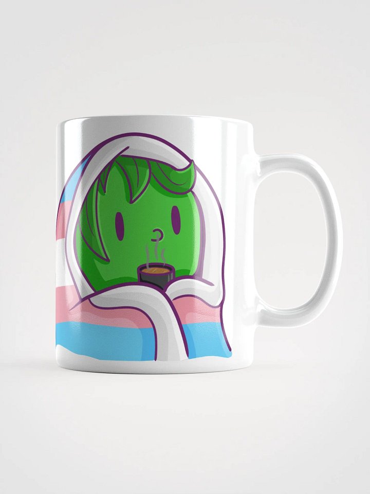 Trans Pride Cuddler Mug | Art by Duck product image (1)