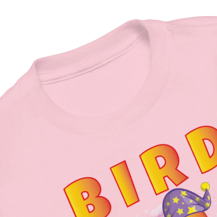 Bird Colorful Funny Cute Bella +Canvas Toddler T-Shirt – Funny Shirt, Best Gift for Kids product image (6)