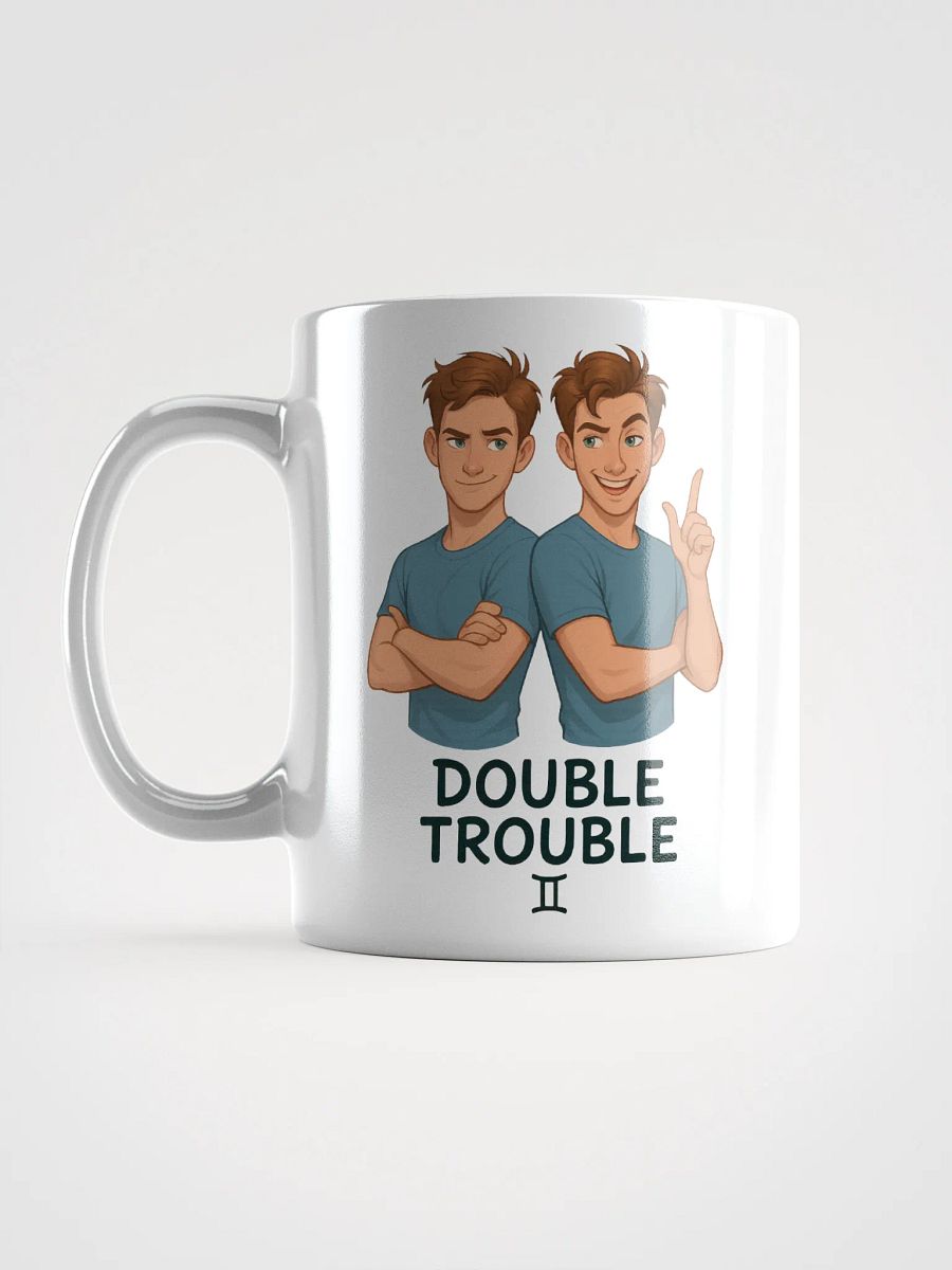 Gemini Duo White Glossy Mug product image (6)
