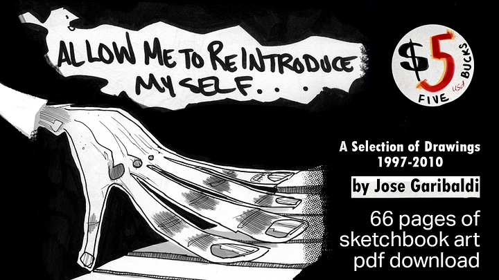 Allow Me To Reintroduce Myself (PDF Sketchbook) product image (1)