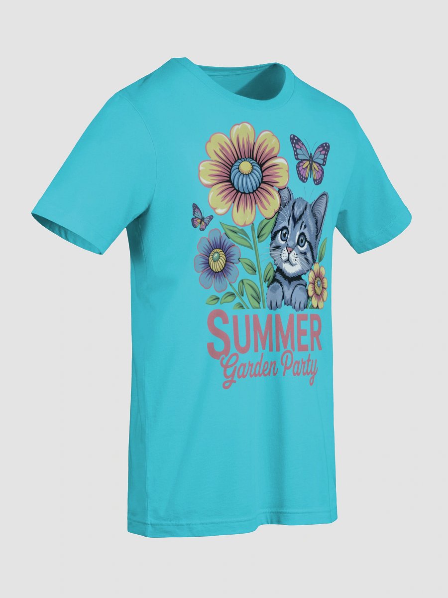 Summer Garden Party Kitten T-Shirt product image (80)