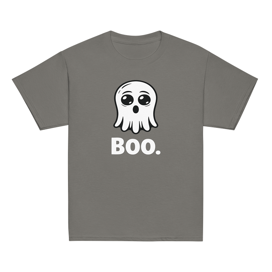 Cute Spooky Ghost “Boo” Halloween T-Shirt – Cozy & Fun Unisex Tee product image (1)
