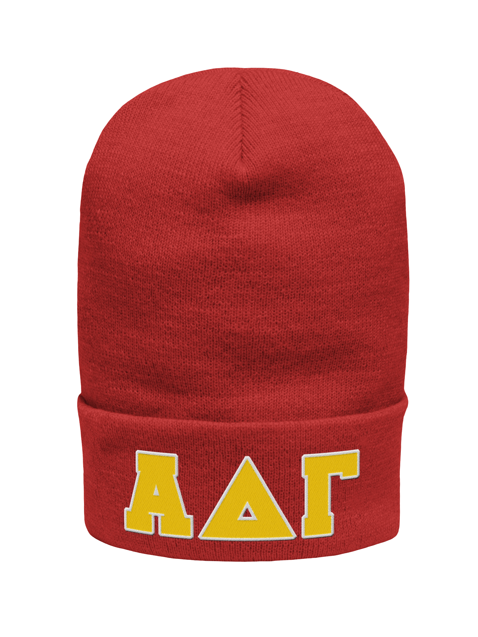 Alpha Delta Gamma Cuffed Beanie product image (1)
