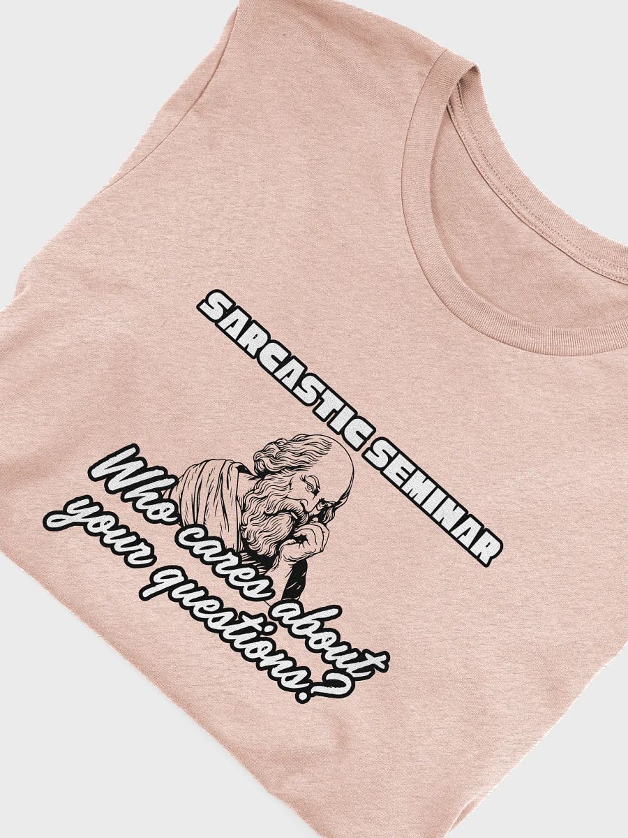 Sarcastic Seminar T-shirt product image (50)