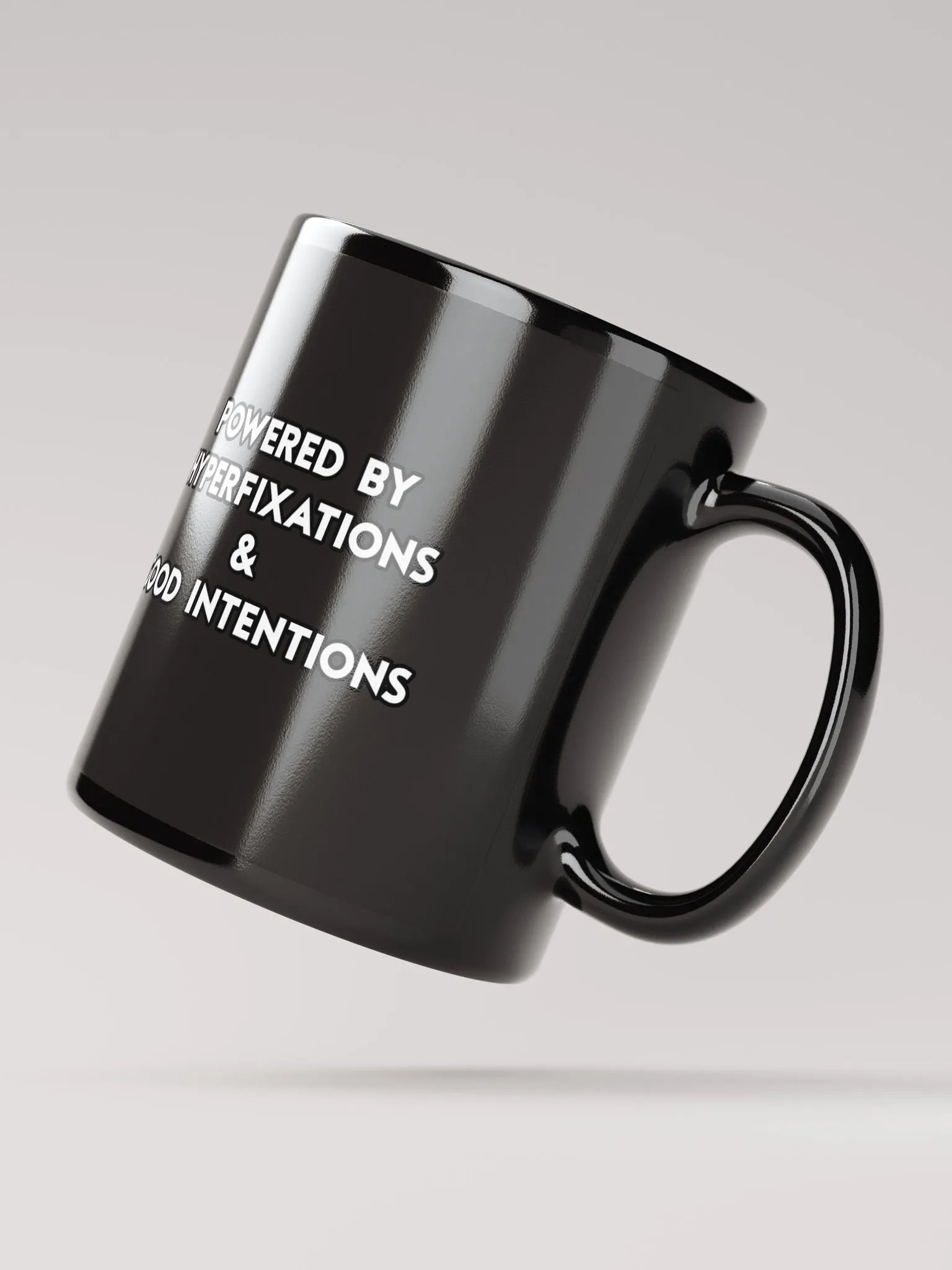 Powered by Hyperfixations - Glossy Mug product image (3)