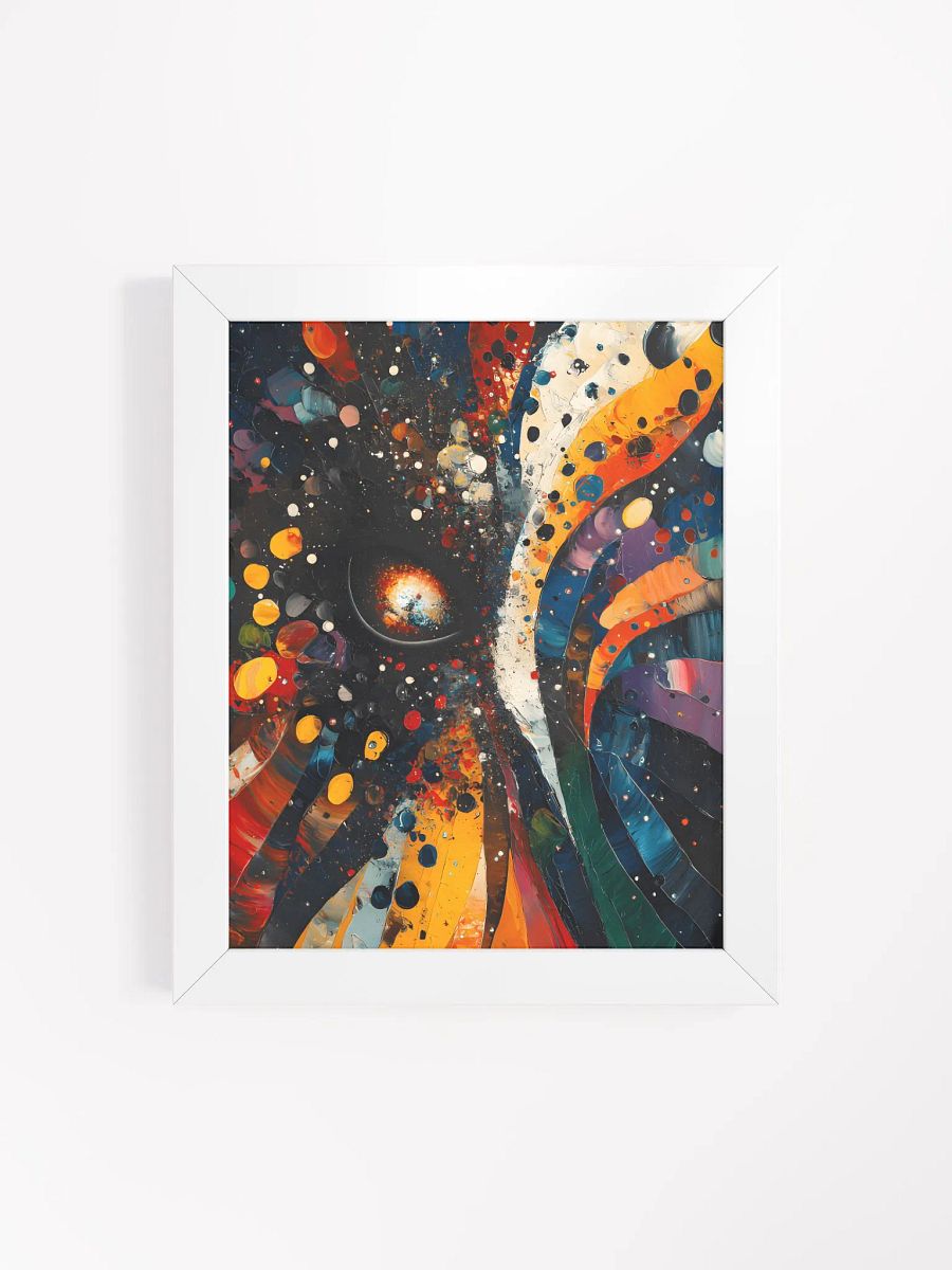 Framed wall art, title 