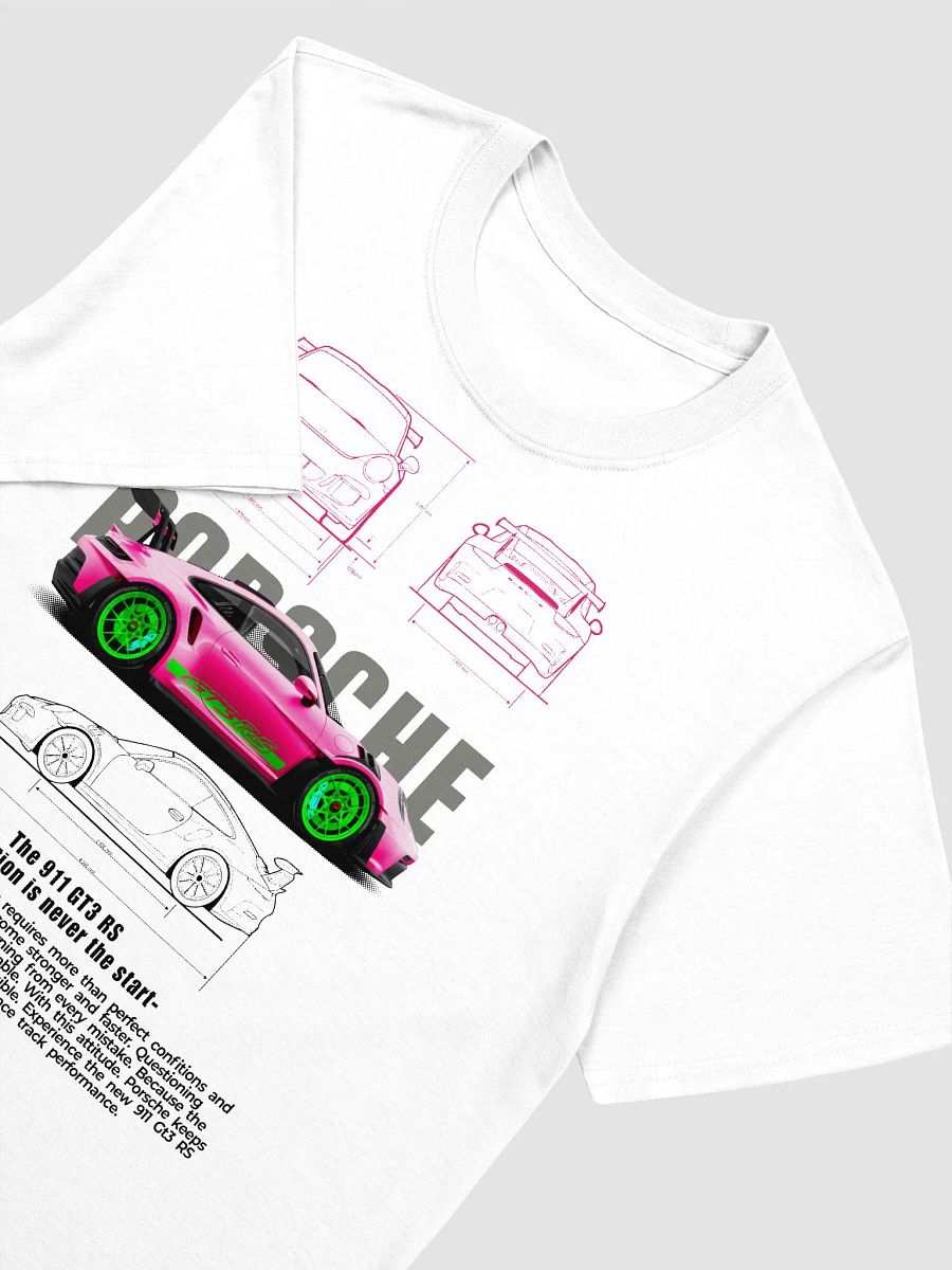 Porsche 911 GT3 RS Rosado - Stylish and Dynamic Graphic Tee product image (2)