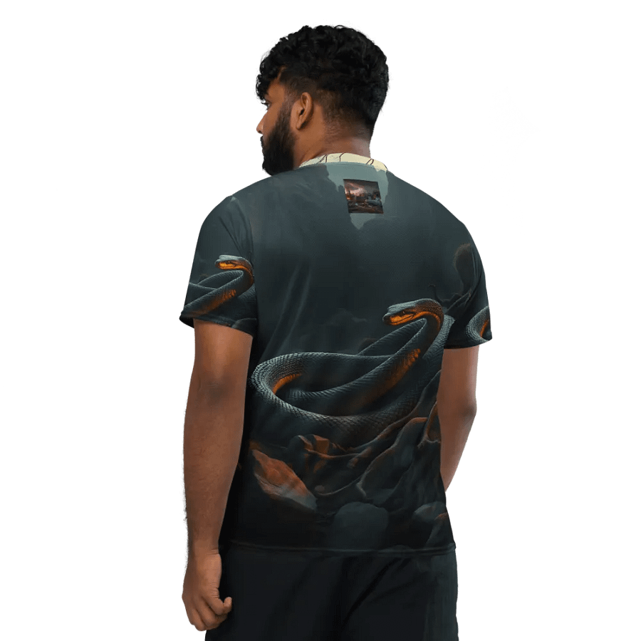 Mystic Serpent Unisex Sports Jersey product image (3)