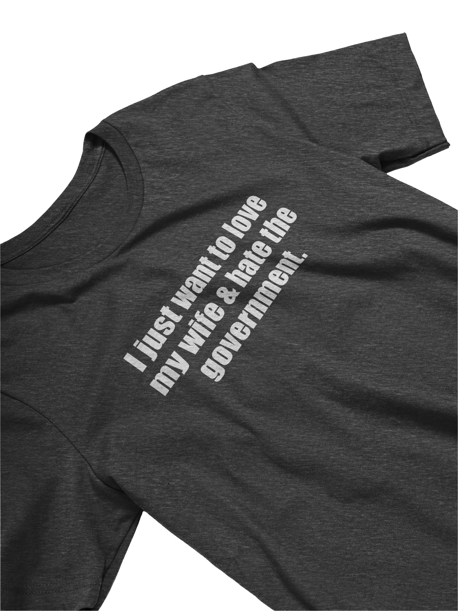 Hate the Government T-shirt (wife version) product image (1)