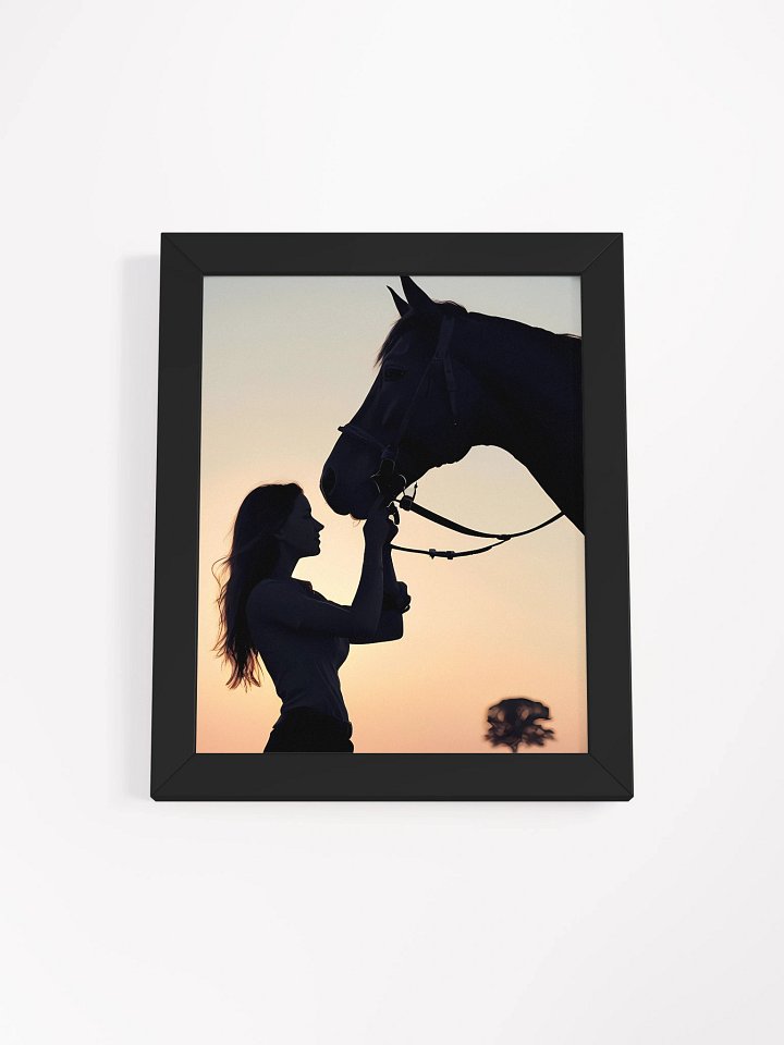Sunrise Silhouette Framed Poster product image (2)