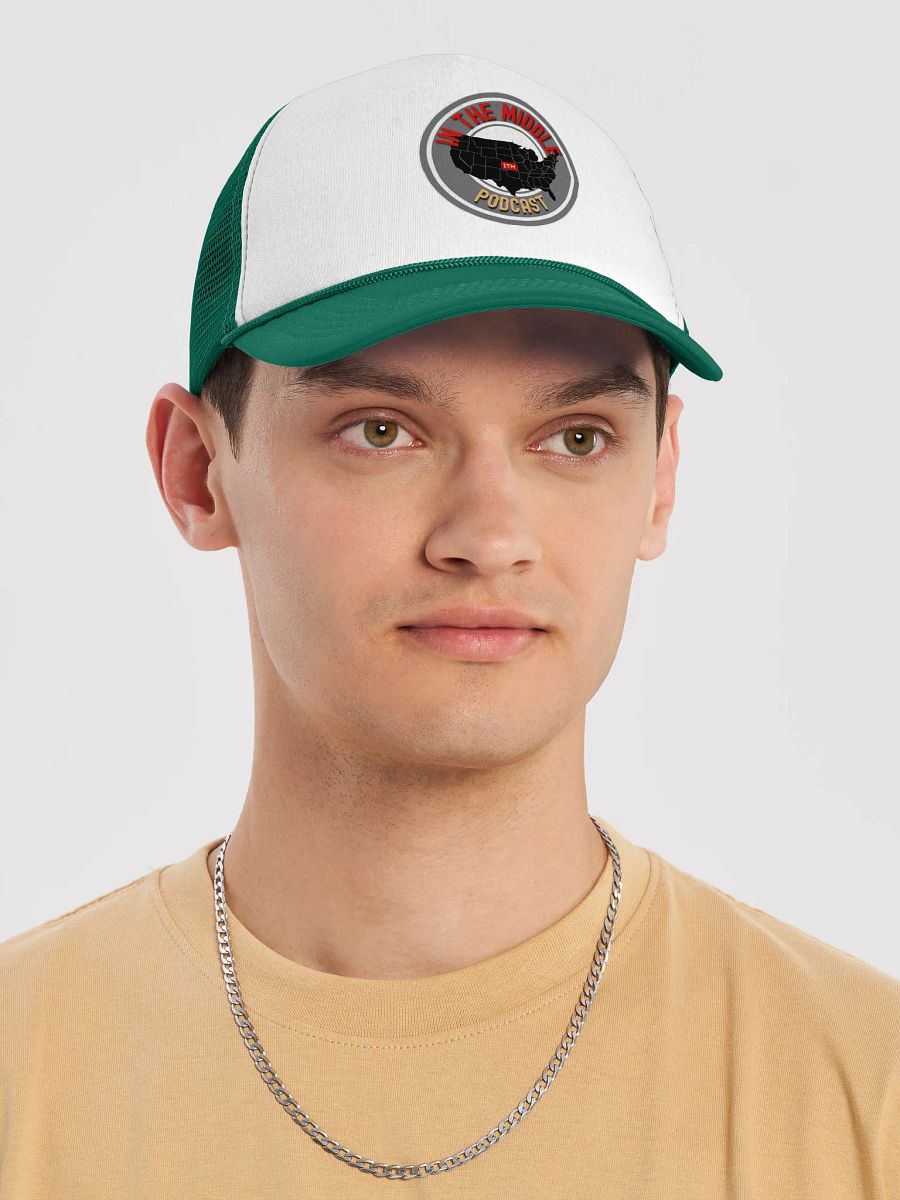 2024 In The Middle Logo Foam Trucker Hat product image (13)